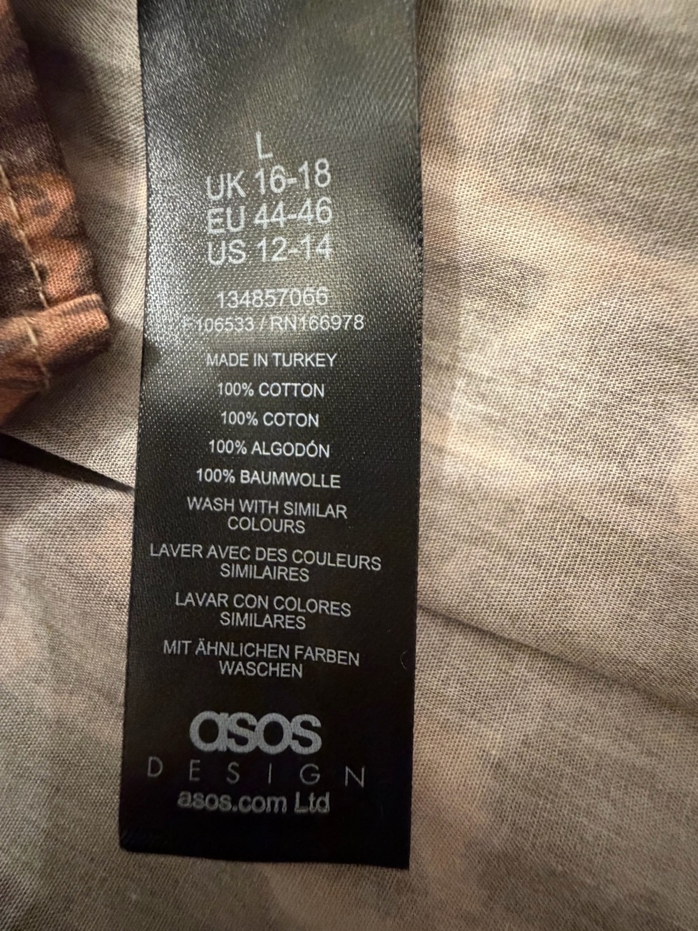 ASOS leopard blouse - Picture 5 of 5